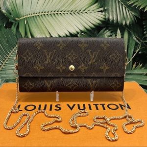 Authentic Louis Vuitton Long wallet/crossbody